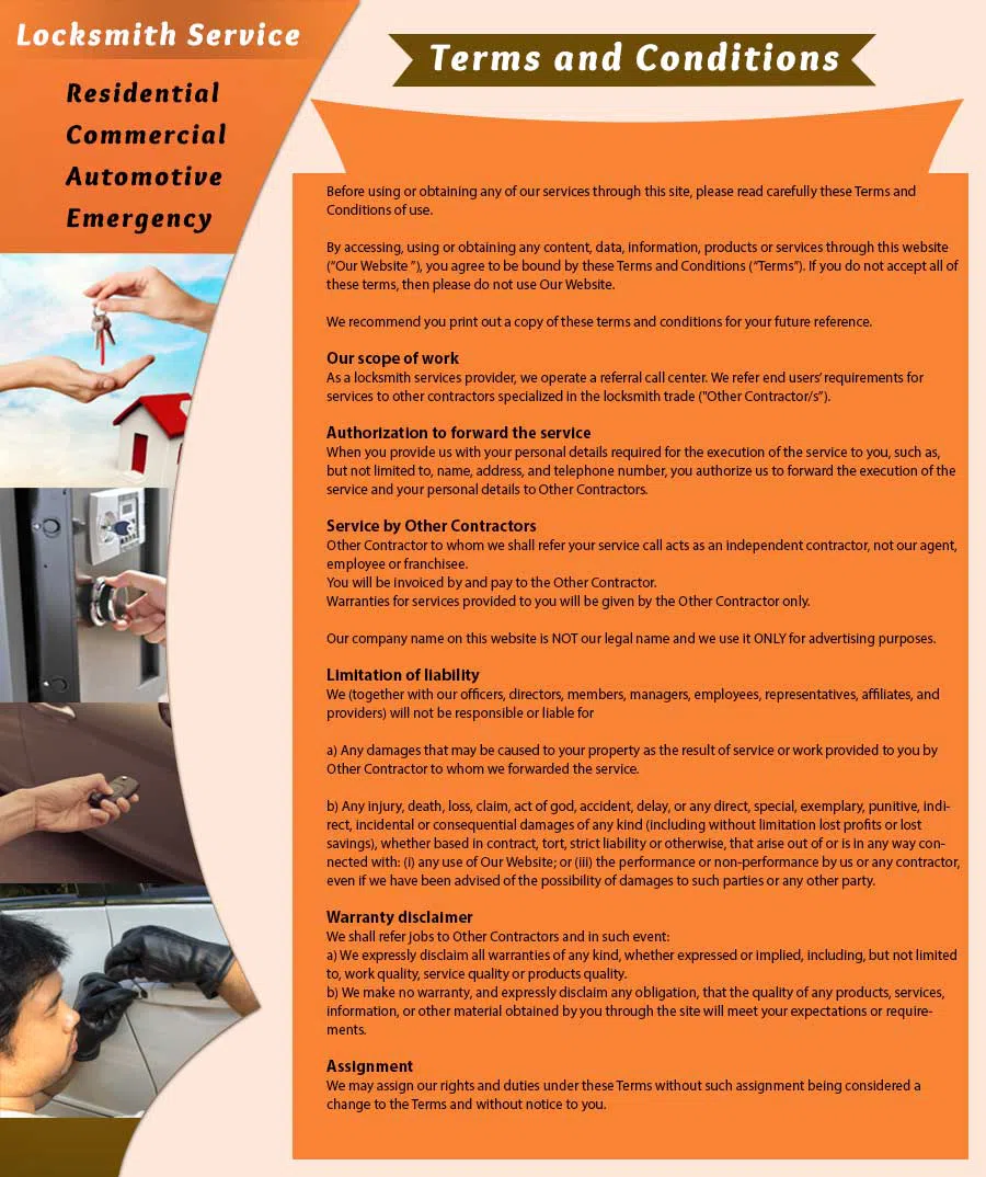 Camden Lock And Locksmith, Camden, NJ 856-545-9483 - terms-ls